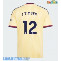 Camisa de time de futebol Arsenal Jurrien Timber #12 Replicas 3º Equipamento 2026-27 Manga Curta